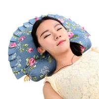 颈椎专用枕头 高粱圆柱枕修复颈椎脊椎枕植物保健护颈枕