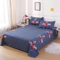 卡通奥特曼四件套儿童男孩被套加厚磨毛床单被子赛罗三件套学生床