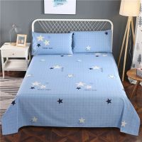 纯棉老粗布床单卡通全棉加厚单人双人网红亚麻被单