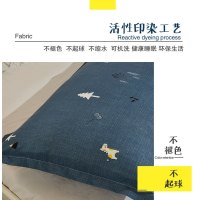 双人长枕头套枕套大号加大1.2成人枕芯套子1.8夫妻情侣1.5米单个
