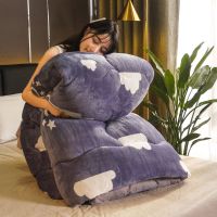 加厚法兰绒冬被双面保暖被子双人春秋被芯单人学生宿舍冬天棉被褥