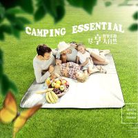 户外防潮垫3-4人防水铝膜双人帐篷地垫隔热野餐垫双面铝箔沙滩垫