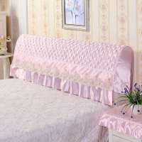 床罩床头罩床头柜罩床头套防尘罩欧式床头罩夹棉加厚床靠背罩简约