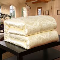 蚕丝被买一送二蚕丝被桑蚕丝加厚保暖冬被春秋被空调被