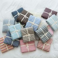 天竺棉被套单件日式简约全棉针织棉单人双人宿舍床条纹被罩