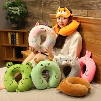 u型枕记忆棉护脖子颈椎枕旅行家居枕卡通学生白领午睡靠枕可拆洗