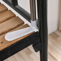 可伸缩大学生宿舍寝室不锈钢支架床帘遮光布蚊帐上铺床架带加