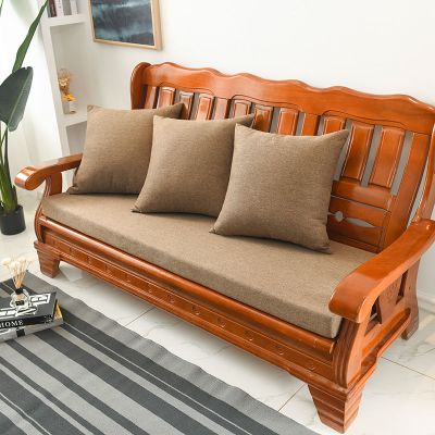 实木沙发坐垫红木椅座垫加厚加硬35d45d海绵垫防滑可拆洗