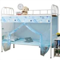 学生蚊帐寝室宿舍单人双人床上下铺家用防蚊罩学校铁床0.9m\1.2米