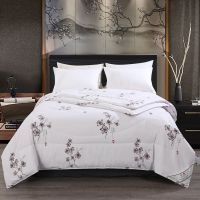 蚕丝被桑蚕丝空调夏凉被加厚单人双人冬被春秋被学生被