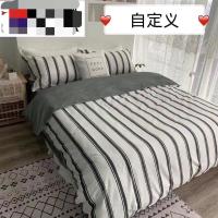 正宗艺术家纺纯棉四件套全棉简约床上用品床单被罩特价