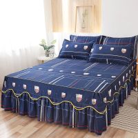 欧式床罩床裙三件套席梦思1.5米1.8米床套床围裙床单