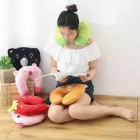 卡通旅行u型枕头护颈枕颈椎保健枕办公室午睡午休枕u枕记忆枕头