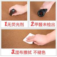 午睡专用定制单人儿童床藤席宿舍凉席婴儿凉席幼儿园宝宝