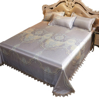 夏天冰丝凉席三件套1.8m床可折叠夏季1.5米2.0可机洗可水洗软席子