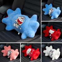 汽车腰靠护腰卡通靠背座椅腰枕靠垫车用腰托腰垫四季头枕腰靠套装