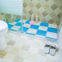 浴室防滑垫卫生间洗澡脚垫淋浴房隔水防摔拼接厨房