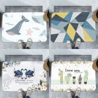 卡通进门门垫地毯卧室门口卫生间浴室防滑垫家用吸水脚垫