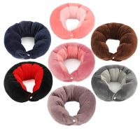 护脖子u型枕靠枕床头枕便携飞机火车旅行颈椎u形枕午休靠垫