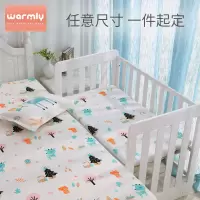 纯棉婴儿床床笠隔尿防水透气床单新生儿床上用品宝宝儿童床罩防滑