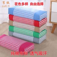 纯棉老粗布荞麦壳枕头荞麦壳枕芯颈椎保健护颈枕荞麦壳方枕