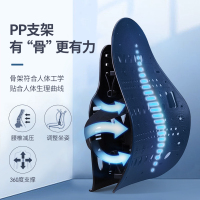 汽车腰靠护腰靠垫办公座椅腰垫车用腰部支撑靠背透气车载腰枕腰托