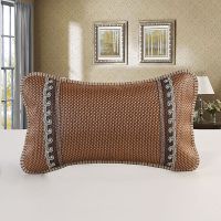 冰丝枕夏季婴幼儿/儿童竹香凉枕/生态花草护颈午睡含芯小枕头藤头