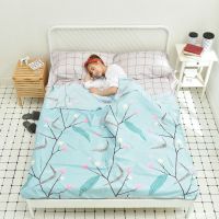 纯棉旅行出差宾馆住酒店隔脏睡袋内胆超轻便携全棉床单成双人室内