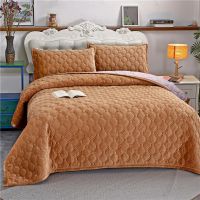 冬季水晶绒床单毛毯加厚防滑保暖珊瑚绒毯单人双人加绒毯子被盖毯