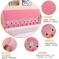 床头套罩 简约现代全包欧式弧形实木皮布床靠背罩 保护套床头罩套