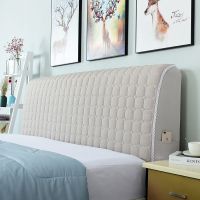 纯棉北欧风床头套简约现代全包床头罩靠背罩布软包防尘保护套