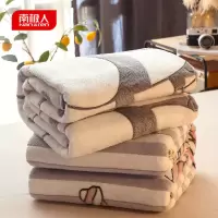 四季雪花加厚毛毯被子法兰绒毯子秋冬单双人空调午睡毯