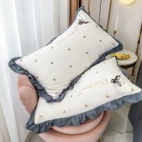 公主风刺绣款全棉四件套纯棉床单被罩被套网红款床上用品