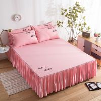 欧式床裙单件新款床罩床单床笠1.5米/1.8/2.0m床套裙式网红三件套