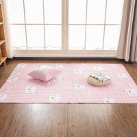 纯棉地垫卧室儿童可爱榻榻米爬行垫客厅防滑爬爬垫家用可机洗