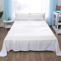 床单/白色酒店宾馆民宿客房布草床上用品床单单件