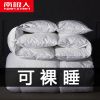 冬季羽丝绒被子加厚保暖冬被单人学生宿舍双人被芯春秋被芯