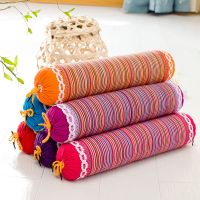 纯棉老粗布颈椎枕草本枕护颈缓解颈椎枕荞麦壳颈椎成人修复糖果枕