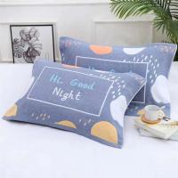 纯棉枕巾成人加厚加大柔软吸汗不掉色不掉毛纱布枕巾