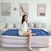 折叠床单人打地铺懒人床家用充气床垫双人充气垫床垫加高加厚网红