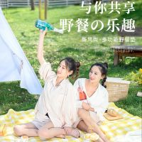 野炊布野餐垫防潮垫加厚野外户外垫子防水可折叠ins风郊春游地垫