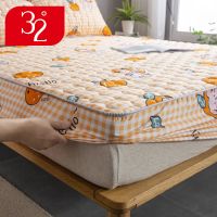 32度防水夹棉床笠单件隔尿透气床罩套席梦思保护套床垫套防尘罩