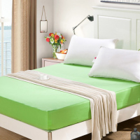 纯棉床套纯色床笠简约素色床罩单件床套保护套床垫套