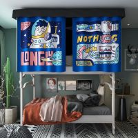 床帘宿舍学生用品寝室女上铺下铺遮光床帘蚊帐一体式加厚床幔