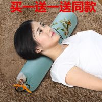 荞麦壳颈椎枕圆柱枕头修复护颈枕圆形糖果硬单人
