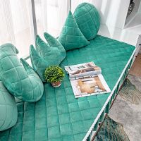 飘窗垫窗台垫四季通用加厚毛绒防滑卧室阳台地垫榻榻米地垫可