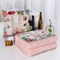 抱枕被子两用办公室午睡枕多功能枕头被折叠毯汽车靠垫靠枕空调被