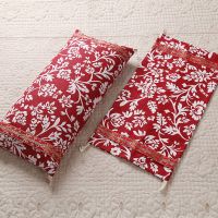 可调节两用枕头老粗布荞麦壳枕头学生单人护颈椎花草保健枕芯