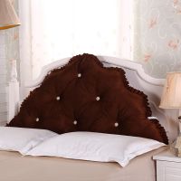 韩版田园公主天鹅绒床头靠垫软包床上大靠背靠枕头腰靠双人长靠枕