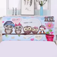 全包婴儿绒床头罩床头套防尘罩床儿童床头罩欧式保护套床头罩